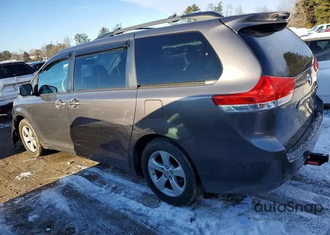 2012 Toyota Sienna Le from USA, damaged, VIN 5TDKK3DC2CS212537